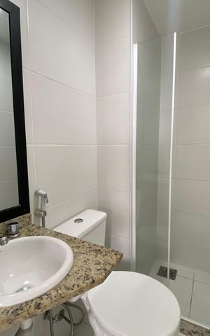 Apartamento à venda com 54m², 2 quartos e 1 vaga Apartamento à venda com 54m², 2 quartos e 1 vagaBanheiro