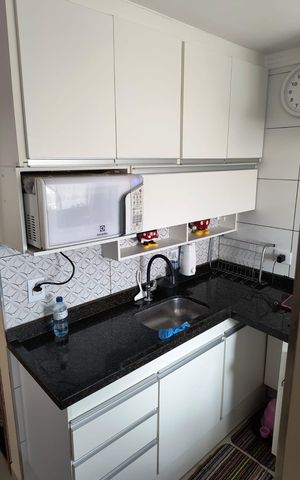 Apartamento à venda com 40m², 2 quartos e sem vagaCozinha e Área de Serviço