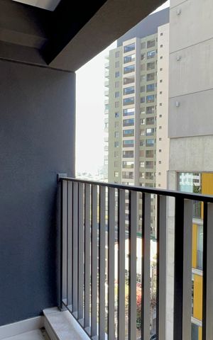 Studio à venda com 32m², 1 quarto e sem vaga Studio à venda com 32m², 1 quarto e sem vagaVaranda