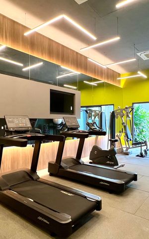Studio à venda com 32m², 1 quarto e sem vaga Studio à venda com 32m², 1 quarto e sem vagaAcademia