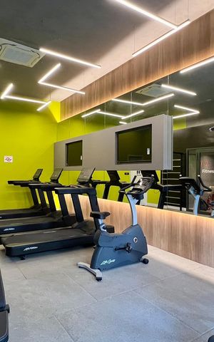 Studio à venda com 32m², 1 quarto e sem vaga Studio à venda com 32m², 1 quarto e sem vagaAcademia