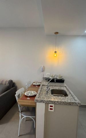 Apartamento à venda com 37m², 1 quarto e 1 vaga