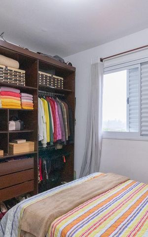 Apartamento à venda com 40m², 2 quartos e 1 vagaQuarto 2