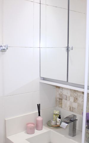 Apartamento à venda com 86m², 2 quartos e 1 vagaBanheiro da Suíte
