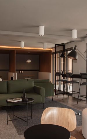 Apartamento para alugar com 39m², 1 quarto e sem vagaÁrea comum - Coworking