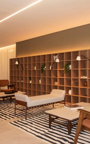 Apartamento para alugar com 39m², 1 quarto e sem vagaÁrea comum - Salão de festas