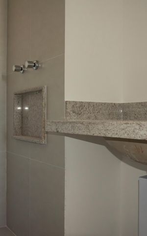 Apartamento à venda com 39m², 1 quarto e sem vagaBanheiro da Suíte