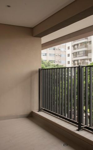 Apartamento à venda com 40m², 1 quarto e sem vagaVaranda