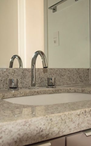 Apartamento à venda com 40m², 1 quarto e sem vagaBanheiro da Suíte