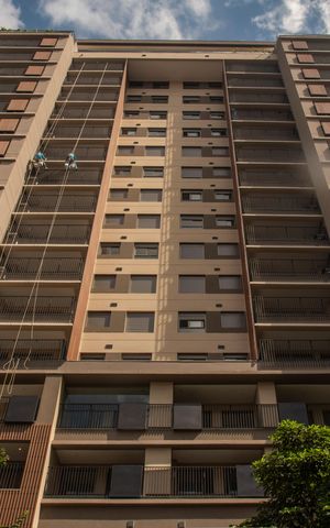Apartamento para alugar com 115m², 3 quartos e 2 vagasFachada