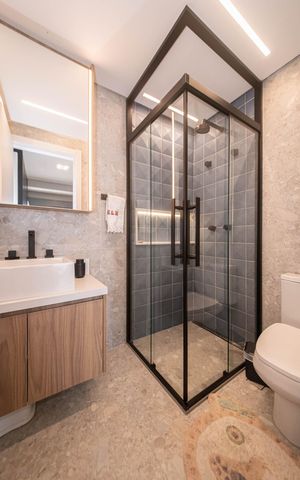Apartamento à venda com 197m², 3 quartos e 3 vagasBanheiro da Suíte 2