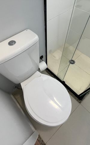Apartamento à venda com 27m², 1 quarto e sem vagaBanheiro da Suíte