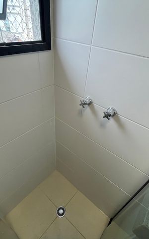 Apartamento à venda com 27m², 1 quarto e sem vagaBanheiro da Suíte