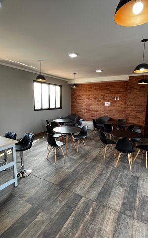 Apartamento à venda com 27m², 1 quarto e sem vagaÁrea gourmet
