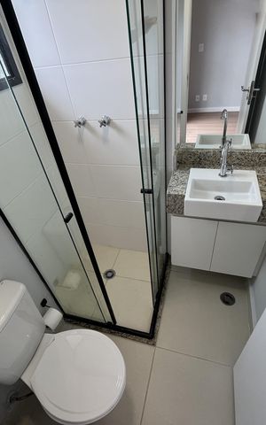 Apartamento à venda com 27m², 1 quarto e sem vagaBanheiro da Suíte