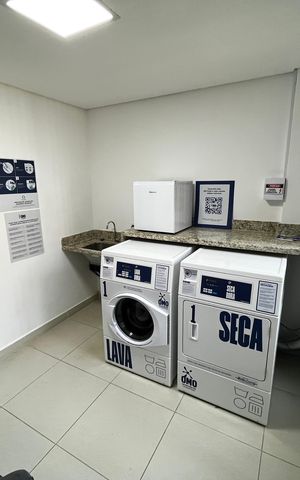 Apartamento à venda com 27m², 1 quarto e sem vagaLavanderia