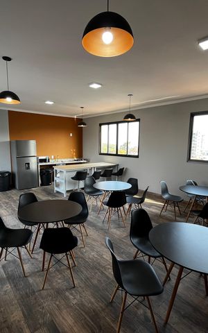 Apartamento à venda com 27m², 1 quarto e sem vagaÁrea gourmet