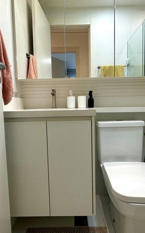 Apartamento à venda com 44m², 2 quartos e sem vaga Apartamento à venda com 44m², 2 quartos e sem vagaBanheiro