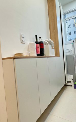 Apartamento à venda com 44m², 2 quartos e sem vaga Apartamento à venda com 44m², 2 quartos e sem vagaCozinha e Área de Serviço