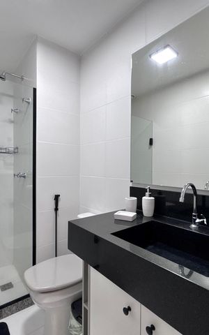 Apartamento à venda com 80m², 2 quartos e 1 vagaBanheiro Social