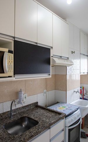 Apartamento à venda com 44m², 2 quartos e 1 vagaCozinha