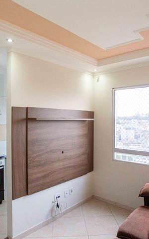 Apartamento à venda com 44m², 2 quartos e 1 vagaSala