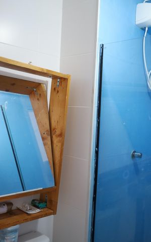 Apartamento à venda com 28m², 1 quarto e sem vagaBanheiro Social