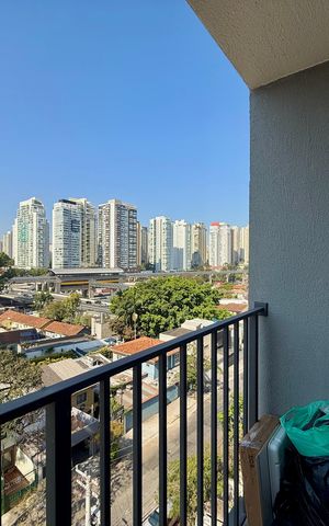 Apartamento à venda com 26m², 1 quarto e sem vaga Apartamento à venda com 26m², 1 quarto e sem vagaSacada