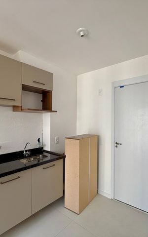 Apartamento à venda com 26m², 1 quarto e sem vaga Apartamento à venda com 26m², 1 quarto e sem vagaCozinha