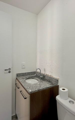 Apartamento à venda com 26m², 1 quarto e sem vaga Apartamento à venda com 26m², 1 quarto e sem vagaBanheiro Suíte