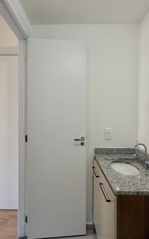 Apartamento à venda com 26m², 1 quarto e sem vaga Apartamento à venda com 26m², 1 quarto e sem vagaBanheiro Suíte