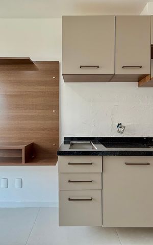 Apartamento à venda com 26m², 1 quarto e sem vaga Apartamento à venda com 26m², 1 quarto e sem vagaCozinha