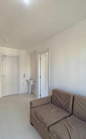 Apartamento à venda com 26m², 1 quarto e sem vaga Apartamento à venda com 26m², 1 quarto e sem vagaSala