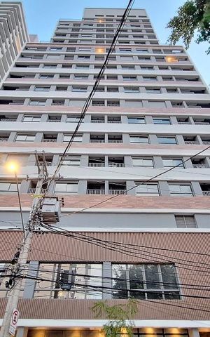 Studio para alugar com 21m², 1 quarto e sem vagaFachada