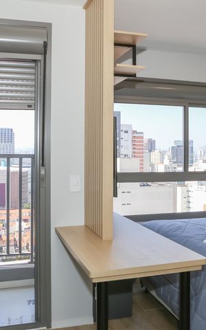 Studio para alugar com 21m², 1 quarto e sem vagaStudio