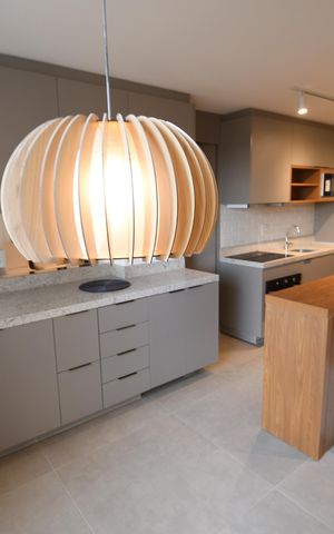 Apartamento à venda com 55m², 1 quarto e 2 vagasCozinha