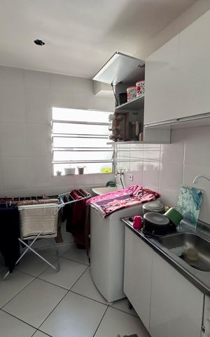 Apartamento à venda com 44m², 2 quartos e sem vaga Apartamento à venda com 44m², 2 quartos e sem vagaCozinha e Área de Serviço