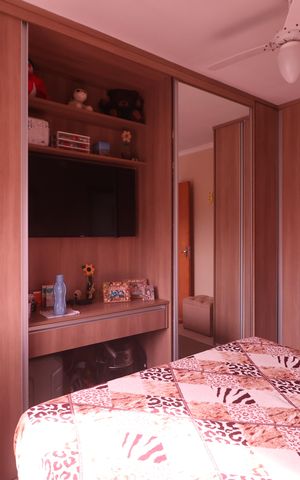 Apartamento à venda com 53m², 2 quartos e 1 vagaQuarto 1