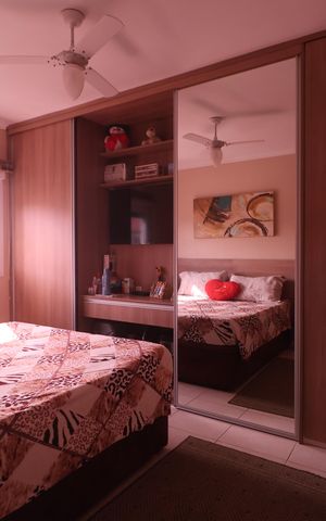 Apartamento à venda com 53m², 2 quartos e 1 vagaQuarto 1