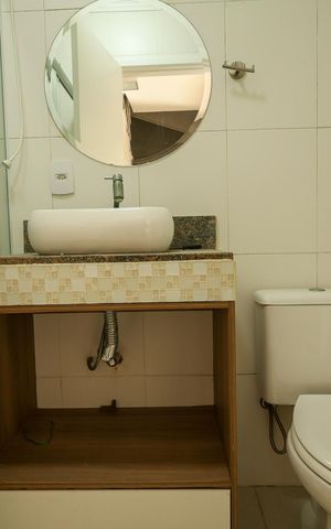Casa de condomínio à venda com 120m², 3 quartos e 3 vagas Casa de condomínio à venda com 120m², 3 quartos e 3 vagasBanheiro Social