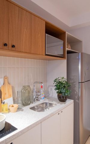Studio para alugar com 27m², 1 quarto e sem vagaCozinha
