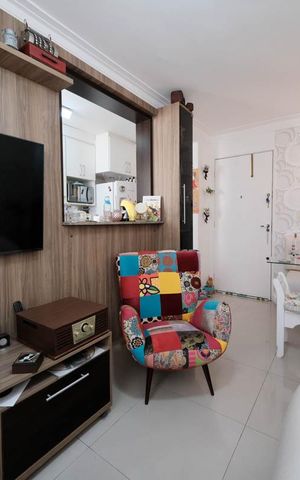 Apartamento para alugar com 48m², 2 quartos e 1 vagaSala