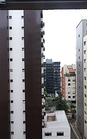 Apartamento à venda com 200m², 4 quartos e 3 vagasVista da Área de Serviço