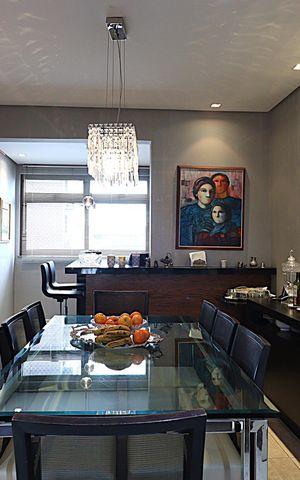 Apartamento à venda com 200m², 4 quartos e 3 vagasSala de Jantar