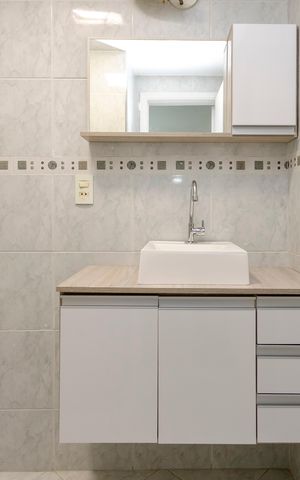 Apartamento à venda com 92m², 3 quartos e 1 vaga Apartamento à venda com 92m², 3 quartos e 1 vagaBanheiro