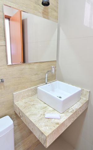 Casa para alugar com 221m², 3 quartos e 3 vagasBanheiro da Suíte 3
