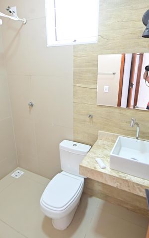 Casa para alugar com 221m², 3 quartos e 3 vagasBanheiro da Suíte 3