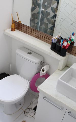 Apartamento à venda com 45m², 2 quartos e sem vagaBanheiro