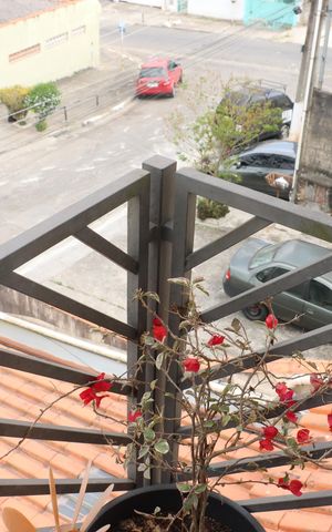 Casa para alugar com 125m², 2 quartos e 2 vagasVaranda da Quarto 2