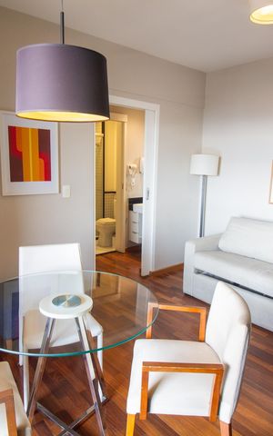 Apartamento para alugar com 42m², 1 quarto e 1 vaga Apartamento para alugar com 42m², 1 quarto e 1 vagaSala